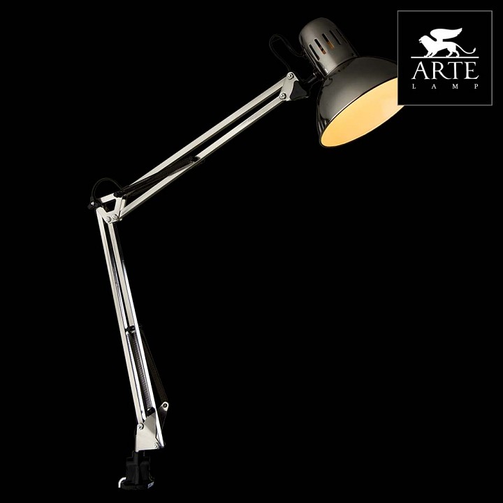 Настольная лампа офисная Arte Lamp Senior A6068LT-1SS от магазина LiaLight