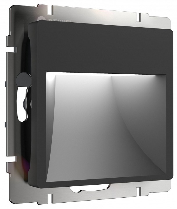 Заглушка для поста с подсветкой, без рамки Werkel черный W1154108 от магазина LiaLight